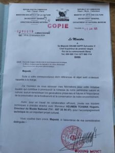 Lire la suite à propos de l’article ACCOMPAGNEMENT DU MINISTRE DES ARTS ET DE LA CULTURE CE 08 JANVIER 2025